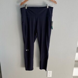 Under Armour Navy High-Waist Performance Leggings